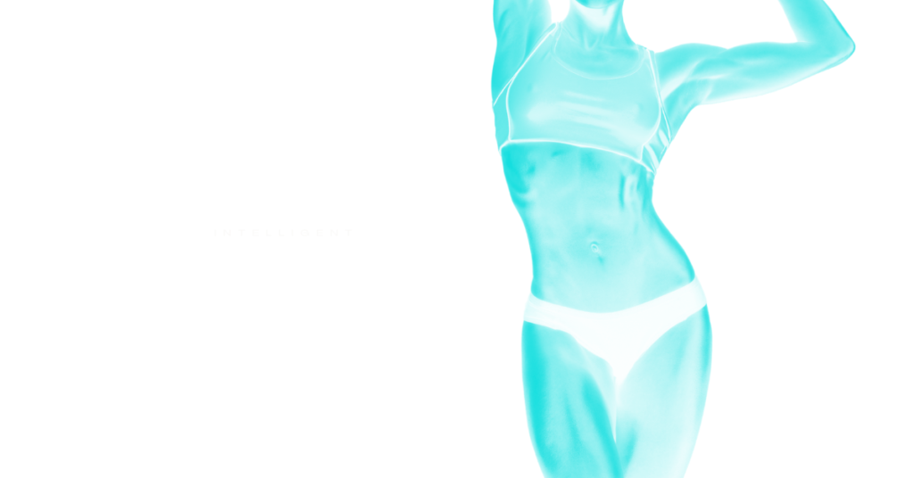 Illustrative image of fitness woman in pose 