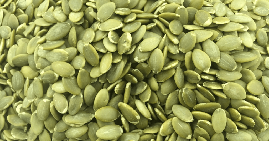 pumpkin seeds.