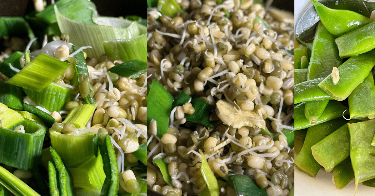 Ayurvedic Khichdi: Organic Spring onion