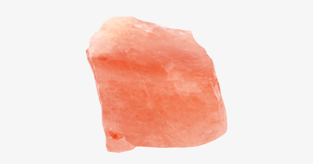 A piece of Himalayan rock salt